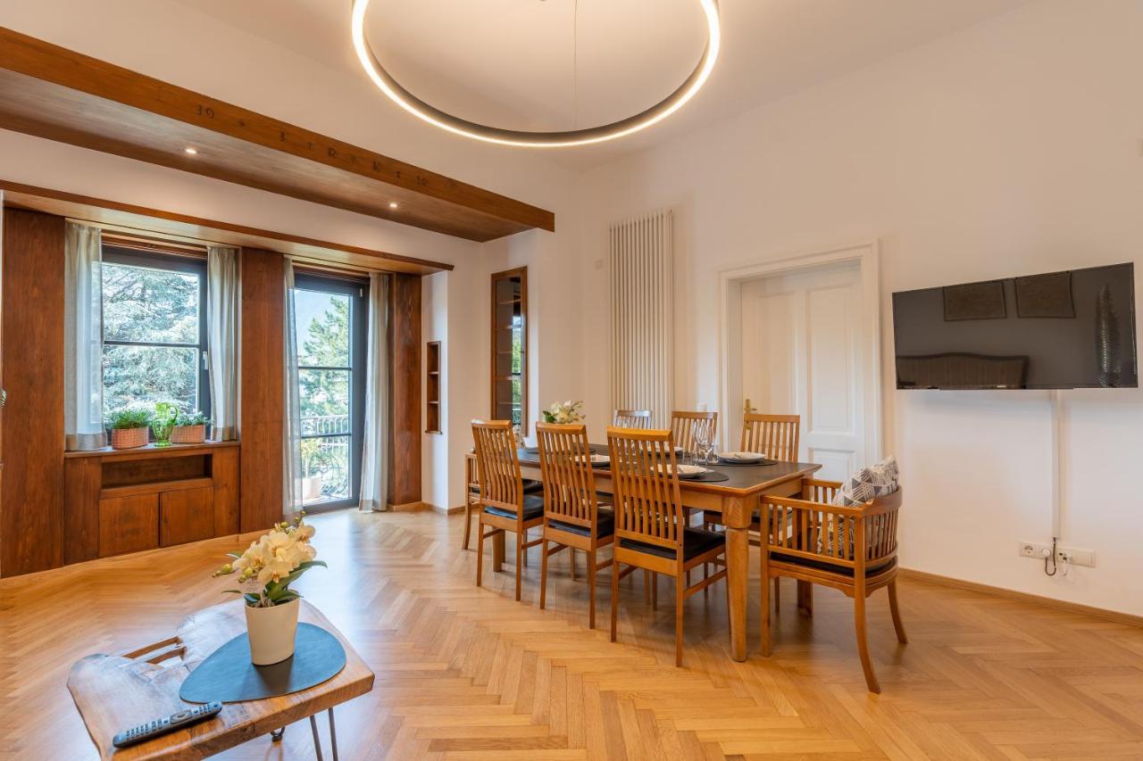 Villa Stubai - Penthouse In The Heart Of 메라노 외부 사진